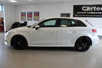 AUDI A3 2.0 TFSI S line Sportback 5dr Petrol S Tronic Euro 6 (s/s) (190 
