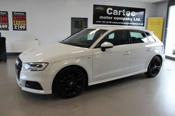 AUDI A3 2.0 TFSI S line Sportback 5dr Petrol S Tronic Euro 6 (s/s) (190 