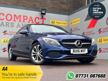Mercedes C Class 2.1 C220d Sport (Premium) Coupe 2dr Diesel G-Tronic+ Euro 6 (s/s