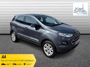 Ford EcoSport 1.0T EcoBoost Zetec SUV 5dr Petrol Manual 2WD Euro 6 (s/s) (125 