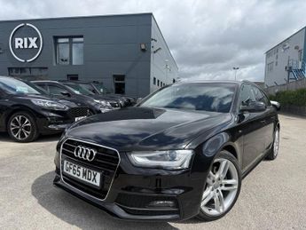 Audi A4 2.0 TDI S line Estate 5dr Diesel Multitronic-HEATED BLACK LEATHE