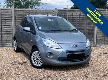 Ford Ka 1.2 Zetec Hatchback 3dr Petrol Manual Euro 5 (s/s) (69 ps)