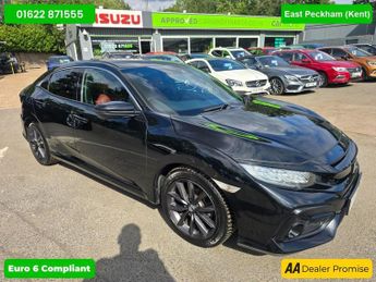 Honda Civic Honda 1.0 VTEC Turbo SR, Automatic, 36.500 miles. ULEZ Euro 6 wi
