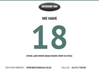 LAND ROVER RANGE ROVER SPORT 3.0 SD V6 HSE SUV 5dr Diesel Auto 4WD Euro 5 (255 bhp)