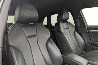 AUDI A3 1.5 TFSI CoD Black Edition Sportback 5dr Petrol S Tronic Euro 6 