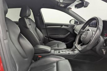 AUDI A3 1.5 TFSI CoD Black Edition Sportback 5dr Petrol S Tronic Euro 6 