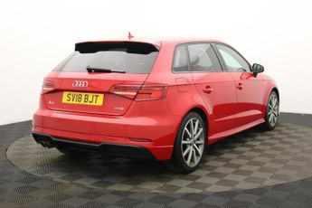 AUDI A3 1.5 TFSI CoD Black Edition Sportback 5dr Petrol S Tronic Euro 6 