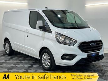 FORD TRANSIT CUSTOM 2.0 300 EcoBlue Limited Panel Van 5dr Diesel Auto L1 H1 Euro 6 (