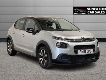 Citroen C3 1.2 PureTech Feel Hatchback 5dr Petrol Manual Euro 6 (82 ps)
