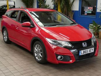 Honda Civic 1.6 i-DTEC SE Plus Tourer 5dr Diesel Manual Euro 5 (s/s) (Navi) 