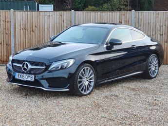 Mercedes C Class 2.0 C200 AMG Line Coupe 2dr Petrol Manual Euro 6 (s/s) (184 ps)
