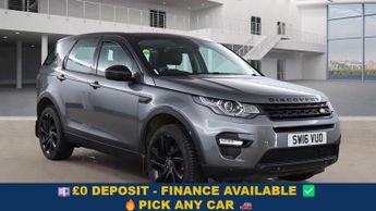 Land Rover Discovery Sport 2.0 TD4 HSE Black SUV 5dr Diesel Auto 4WD Euro 6 (s/s) (180 ps)
