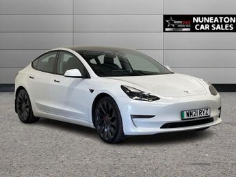 TESLA Model 3 (Dual Motor) Performance Saloon 4dr Electric Auto 4WDE (Performa