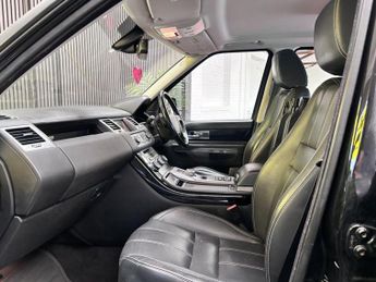 LAND ROVER RANGE ROVER SPORT 3.0 SD V6 HSE Black SUV 5dr Diesel Auto 4WD Euro 5 (255 bhp)