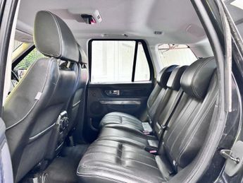 LAND ROVER RANGE ROVER SPORT 3.0 SD V6 HSE Black SUV 5dr Diesel Auto 4WD Euro 5 (255 bhp)