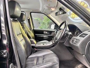 LAND ROVER RANGE ROVER SPORT 3.0 SD V6 HSE Black SUV 5dr Diesel Auto 4WD Euro 5 (255 bhp)