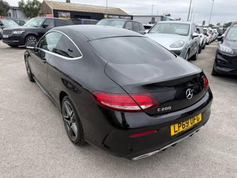 MERCEDES-BENZ C-CLASS 1.5 C200 MHEV AMG Line Coupe 2dr Petrol G-Tronic-2 OWNER CAR FIN