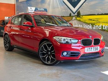 BMW 118 2.0 118d Sport Hatchback 5 Door Diesel Automatic Red Euro 6 Low 