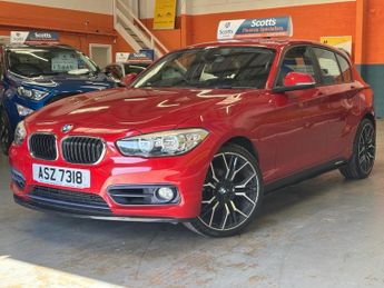 BMW 1 SERIES 2.0 118d Sport Hatchback 5 Door Diesel Automatic Red Euro 6 Low 