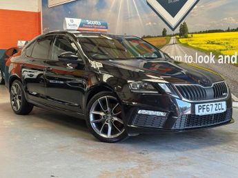 Skoda Octavia 2.0 TDI vRS Hatchback 5 Door Diesel Manual Black Euro 6 
