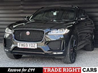 Jaguar F-Pace 2.0 D180 Chequered Flag [Pan Roof] AWD 5dr