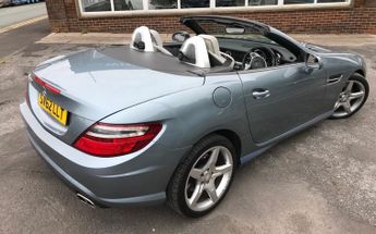 MERCEDES-BENZ SLK 1.8 SLK200 BlueEfficiency AMG Sport Convertible 2dr Petrol G-Tro