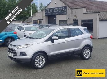 Ford EcoSport 1.0T EcoBoost Zetec SUV 5dr Petrol Manual 2WD Euro 6 (s/s) (125 