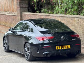 MERCEDES-BENZ CLA 2.0 CLA35 AMG (Premium) Coupe 4dr Petrol 7G-DCT 4MATIC Euro 6 (s