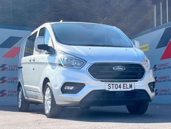 FORD TRANSIT CUSTOM 2.0 300 EcoBlue Limited Crew Van Double Cab 5dr Diesel Auto L1 H