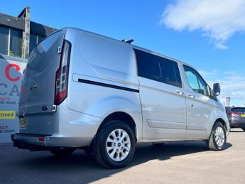 FORD TRANSIT CUSTOM 2.0 300 EcoBlue Limited Crew Van Double Cab 5dr Diesel Auto L1 H