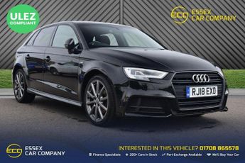 Audi A3 1.0 TFSI Black Edition Sportback 5dr Petrol S Tronic Euro 6 (s/s