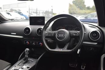 AUDI A3 1.0 TFSI Black Edition Sportback 5dr Petrol S Tronic Euro 6 (s/s