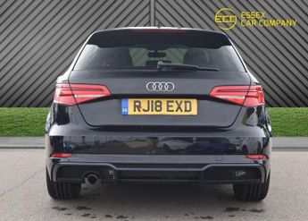 AUDI A3 1.0 TFSI Black Edition Sportback 5dr Petrol S Tronic Euro 6 (s/s