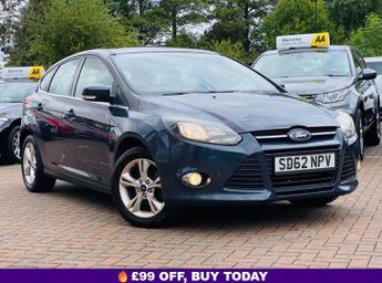 Ford Focus 1.6 Zetec Hatchback 5dr Petrol Manual Euro 5 (105 ps)