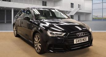 AUDI A3 1.0 TFSI 30 Black Edition Sportback 5dr Petrol S Tronic Euro 6 (