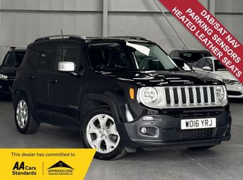 Jeep Renegade 1.6 MultiJetII Limited SUV 5dr Diesel Manual Euro 6 (s/s) (120 p