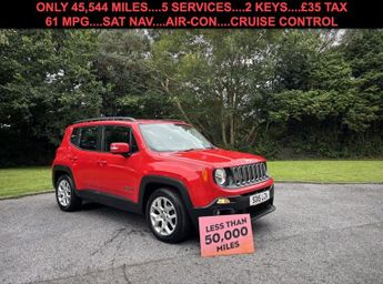 Jeep Renegade 1.6 MultiJetII Longitude SUV 5dr Diesel Manual Euro 5 (s/s) (120