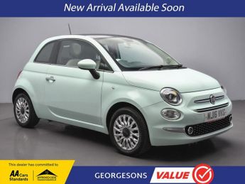 Fiat 500 1.2 Lounge Hatchback 3dr Petrol Manual Euro 6 (s/s) (69 bhp)