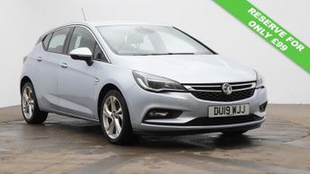Vauxhall Astra 1.4i Turbo SRi Hatchback 5dr Petrol Manual Euro 6 (150 ps)