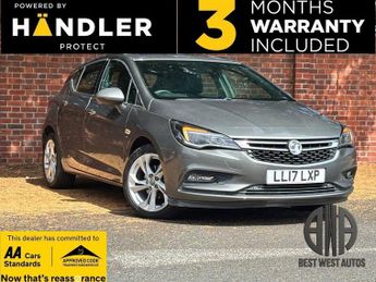Vauxhall Astra 1.4i Turbo SRi Hatchback 5dr Petrol Manual Euro 6 (150 ps)