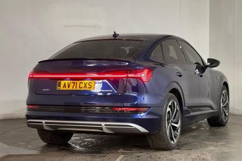 AUDI E-TRON 55 S line Sportback 5dr Electric Auto quattro 95kWh (11kW Charge