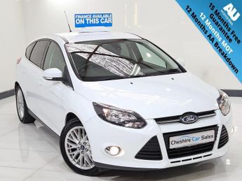 Ford Focus 1.0T EcoBoost Zetec Navigator Hatchback 5dr Petrol Manual Euro 5