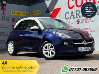 Vauxhall ADAM 1.2 16v JAM Hatchback 3dr Petrol Manual Euro 5 (70 ps)