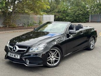 MERCEDES-BENZ E-CLASS 2.1 E220 CDI AMG Sport Cabriolet 2dr Diesel G-Tronic+ Euro 5 (s/