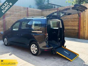 Volkswagen Caddy 5 Seat Petrol Auto Wheelchair Accessible Disabled Access Vehicle