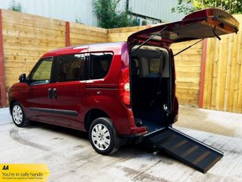 Fiat Doblo 4 Seat Auto Wheelchair Accessible Disabled Access Vehicle WAV
