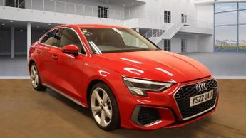Audi A3 1.5 TFSI 35 S line Saloon 4dr Petrol S Tronic Euro 6 (s/s) (150 