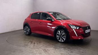 PEUGEOT E-208 50kWh GT Hatchback 5dr Electric Auto (7kW Charger) (136 ps)