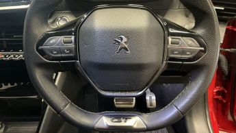 PEUGEOT E-208 50kWh GT Hatchback 5dr Electric Auto (7kW Charger) (136 ps)