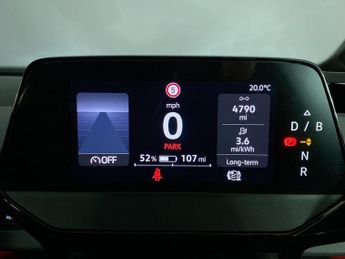 VOLKSWAGEN ID.3 Pro Performance 58kWh Life Hatchback 5dr Electric Auto (204 ps)
